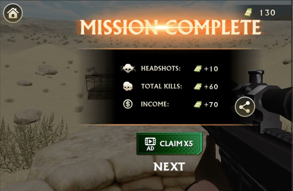 Sniper Mission compete