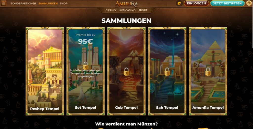 amunra sammlungen