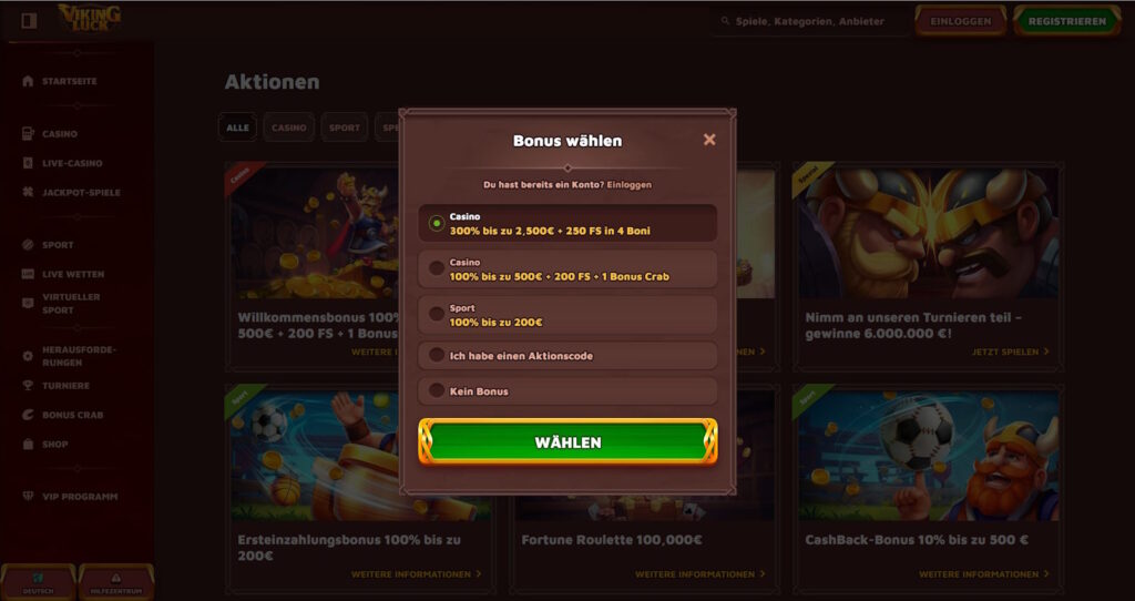 vikingluck bonus 2500