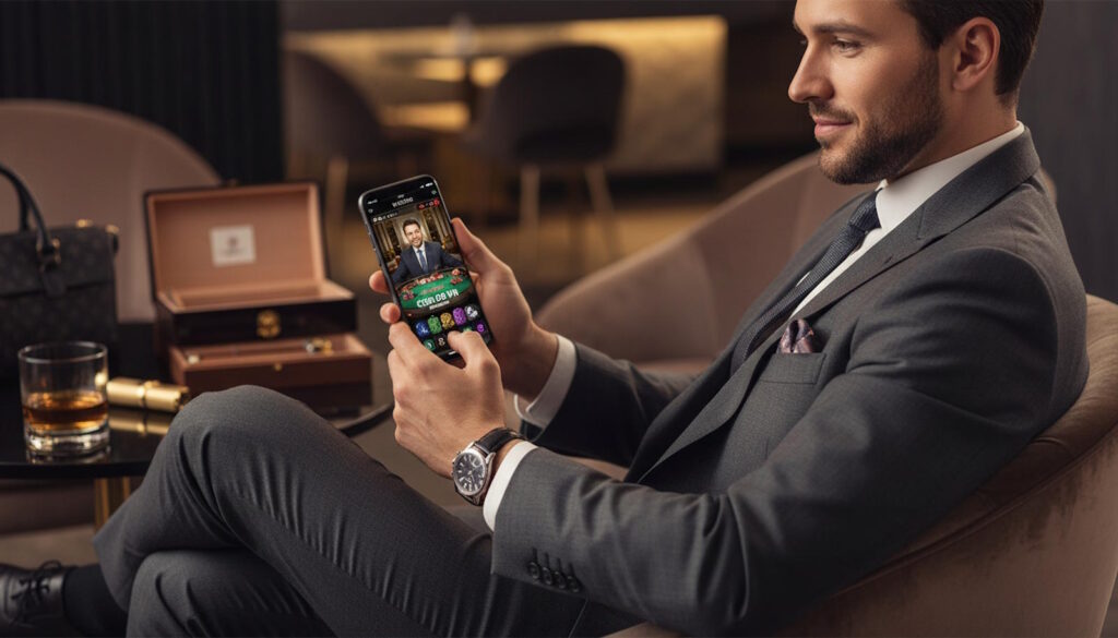 High Roller spielt Live Poker