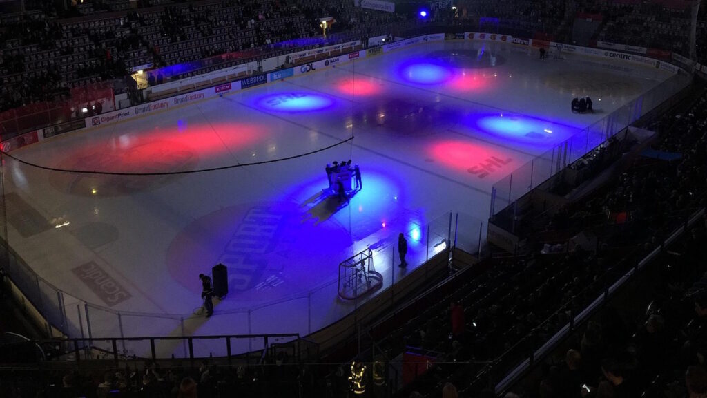 Eishockey Zonen Spielfeld