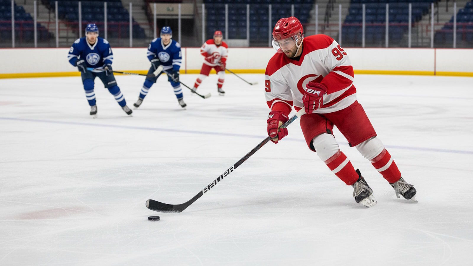 Eishockey Spielfeld in der DEL: Aufbau, Maße, Markierungen und Besonderheiten 6 Hybrid Icing in der NHL