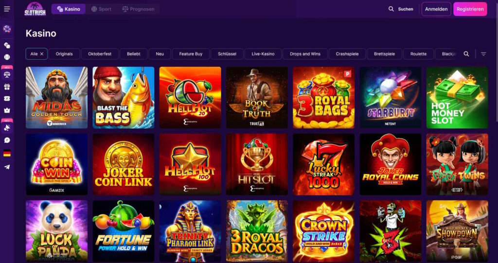 Slotrush Casinospiele